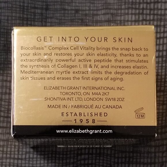 New ELIZABETH GRANT BIOCOLLASIS COMPLEX Renewal Night Cream (50ml / 1.7 fl. oz.) - Picture 5 of 5